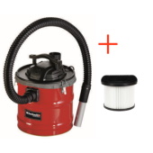 Einhell usisivač za vruć i hladan pepeo TC-AV 1618 D + dodatni filter za usisivač za pepeo